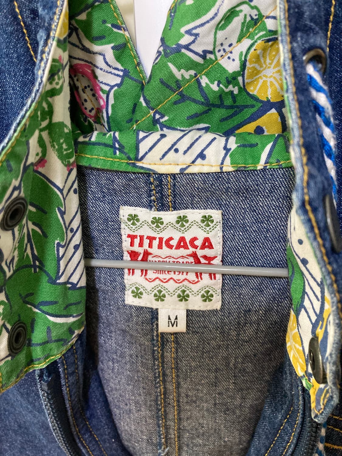 티티카카 데님 후드집업 상품이미지2