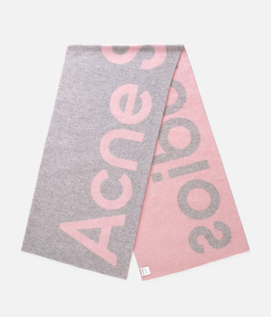 아크네 스튜디오 로고 자카드 머플러 상품이미지2