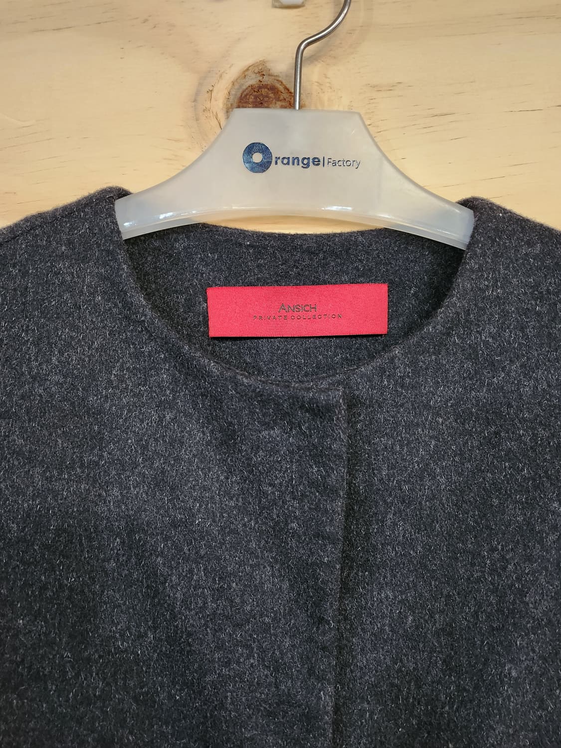 585) 여성 7부 코트 상품이미지5