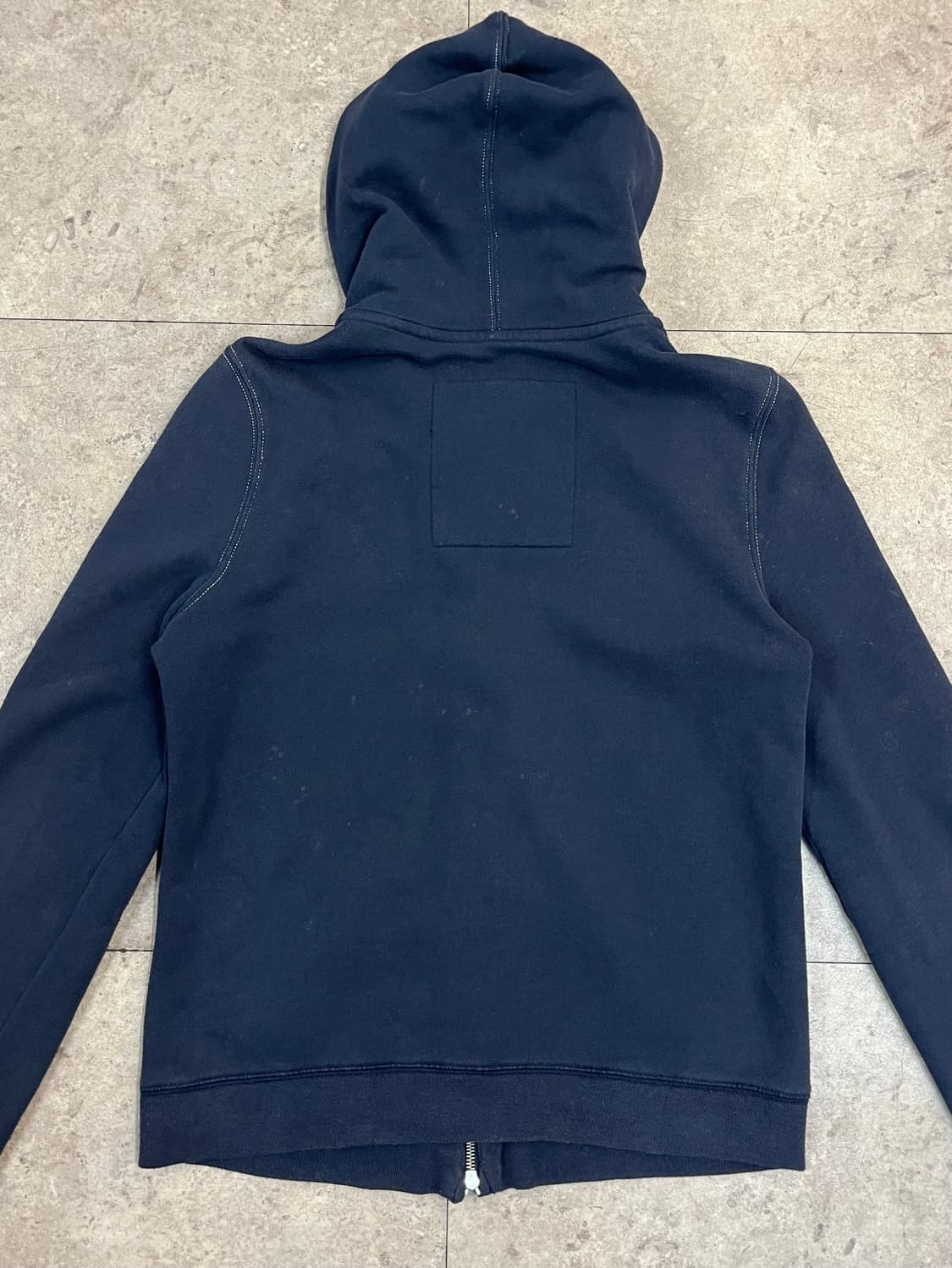 홀리스터 투웨이 기모 후드집업 네이비 XL #csz3597 상품이미지8