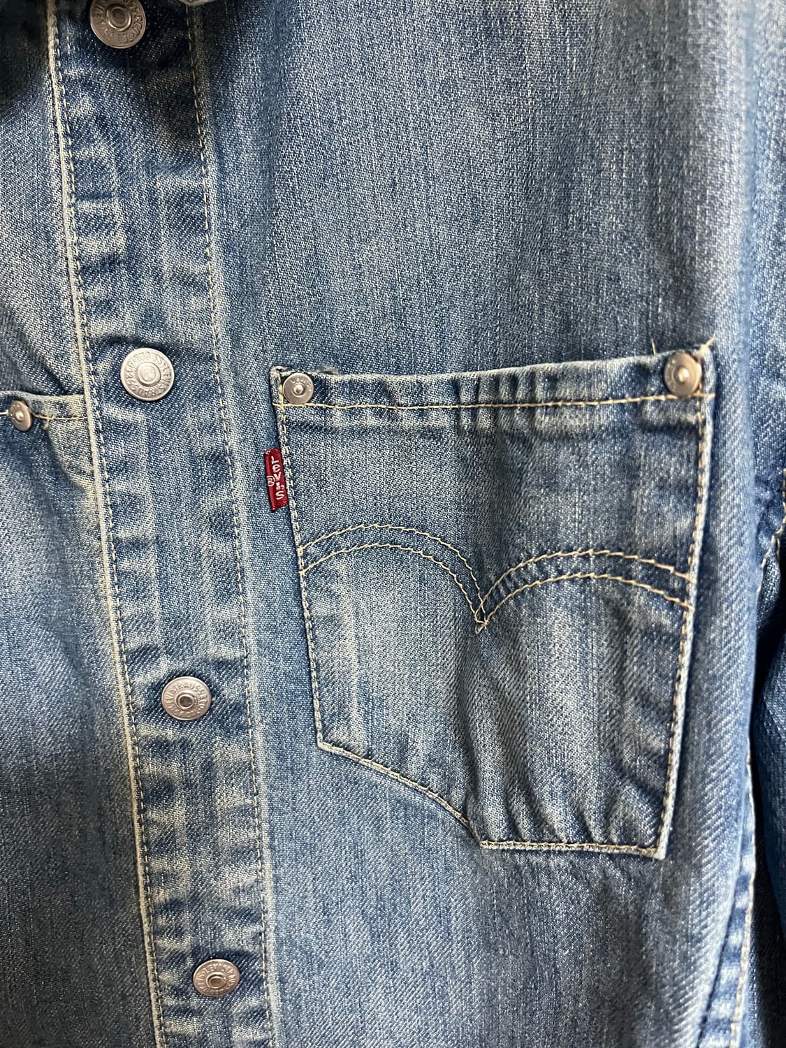 리바이스 엔지니어드진 데님 자켓 M 상품이미지2