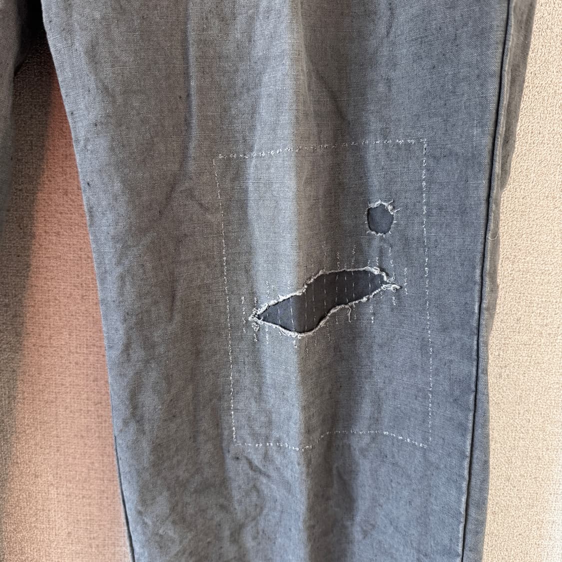 3)Visvim ict CHINO PANTS HW TAPER CRASH 상품이미지3