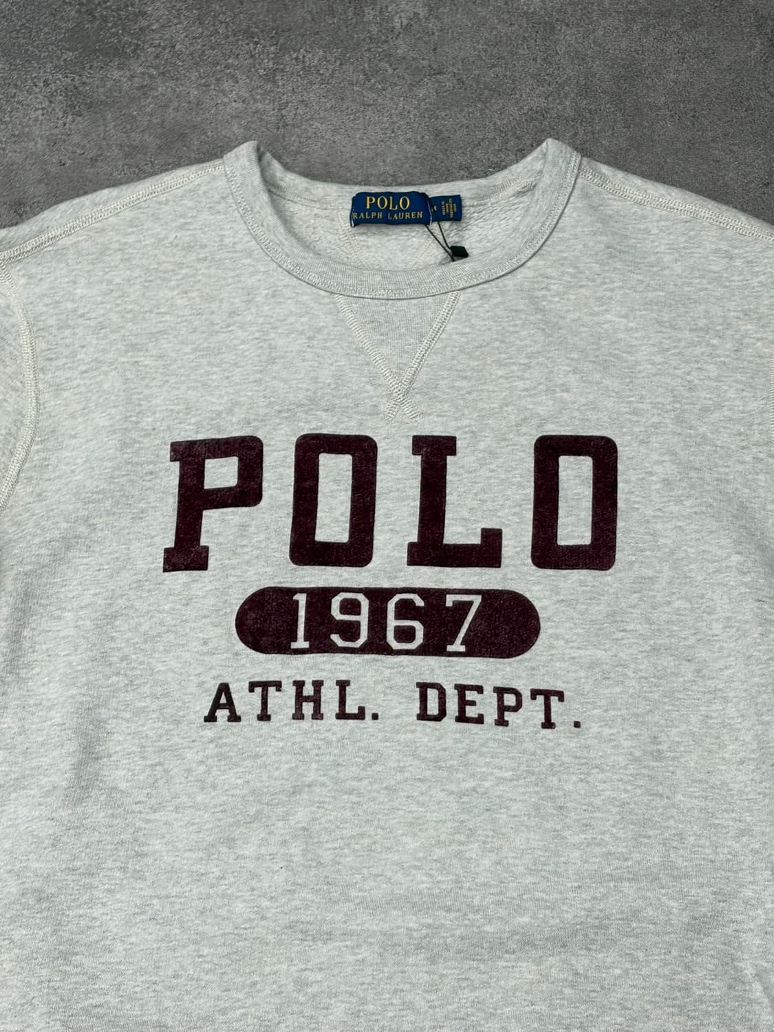 폴로 랄프로렌 맨투맨 스웨트셔츠 회색 상품이미지2