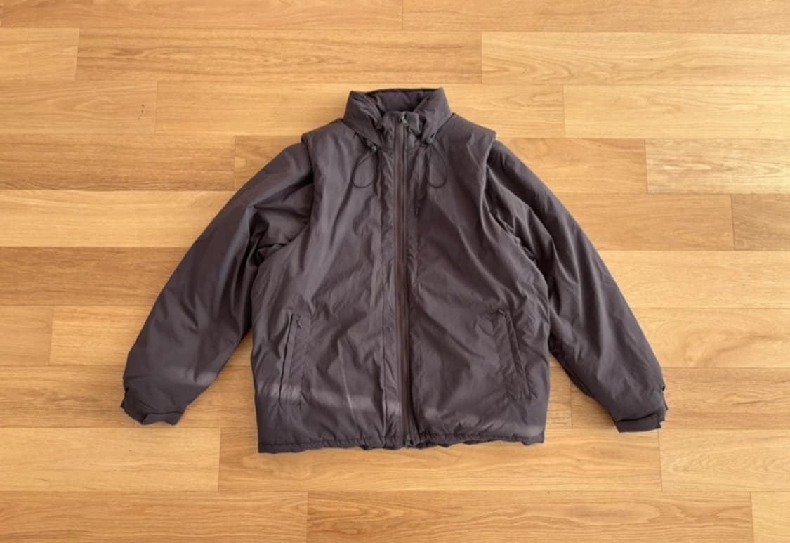 아르반 유틸리티 패디드 베스트 자켓_퍼플 브라운 3 상품이미지2