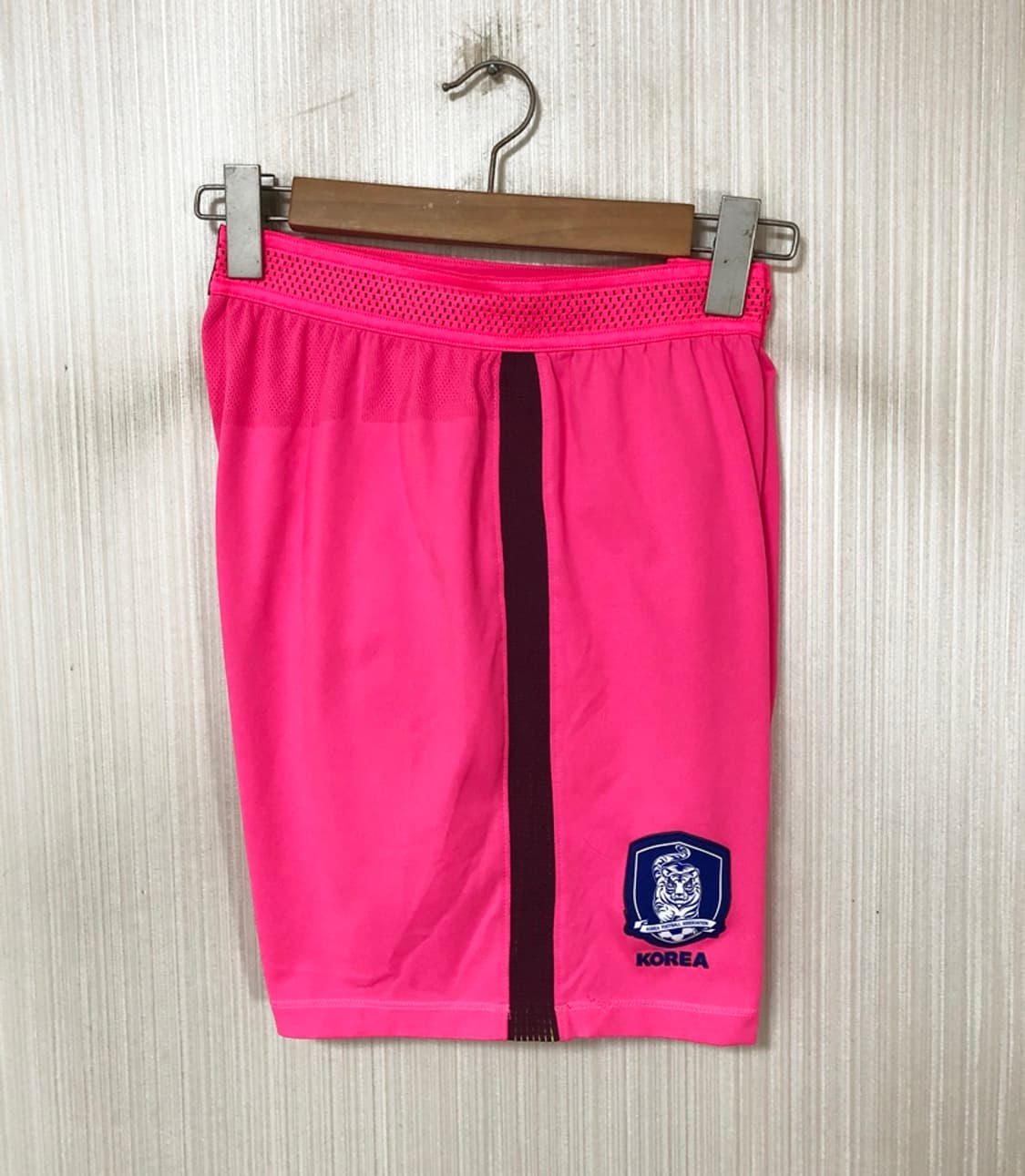 나이키국대 국대KOREA 16-18 국대골키퍼 지급용 쇼츠 L 핫핑크 상품이미지2