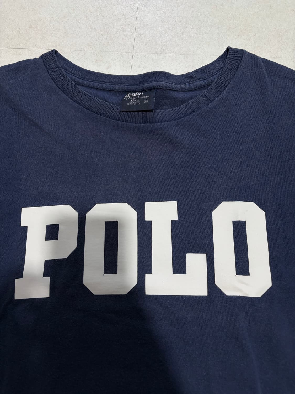 폴로 빅로고 올드스쿨 usa 반팔 95-100 상품이미지2
