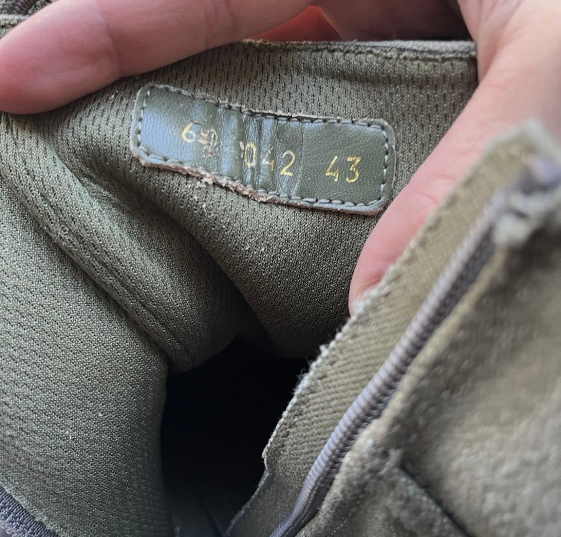 발렌시아가 컴뱃 스트라이크 부츠 카키 280 상품이미지2