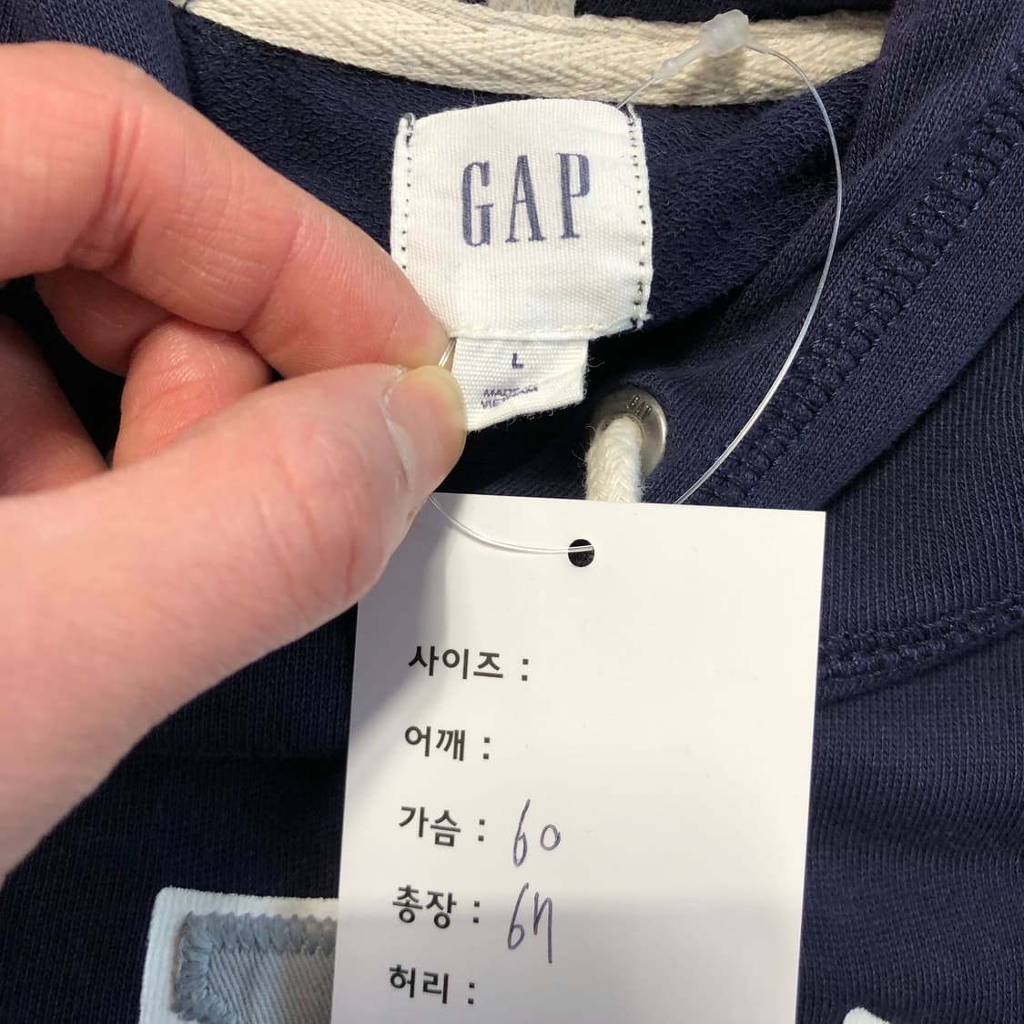 갭 성조기 후드티 상품이미지7