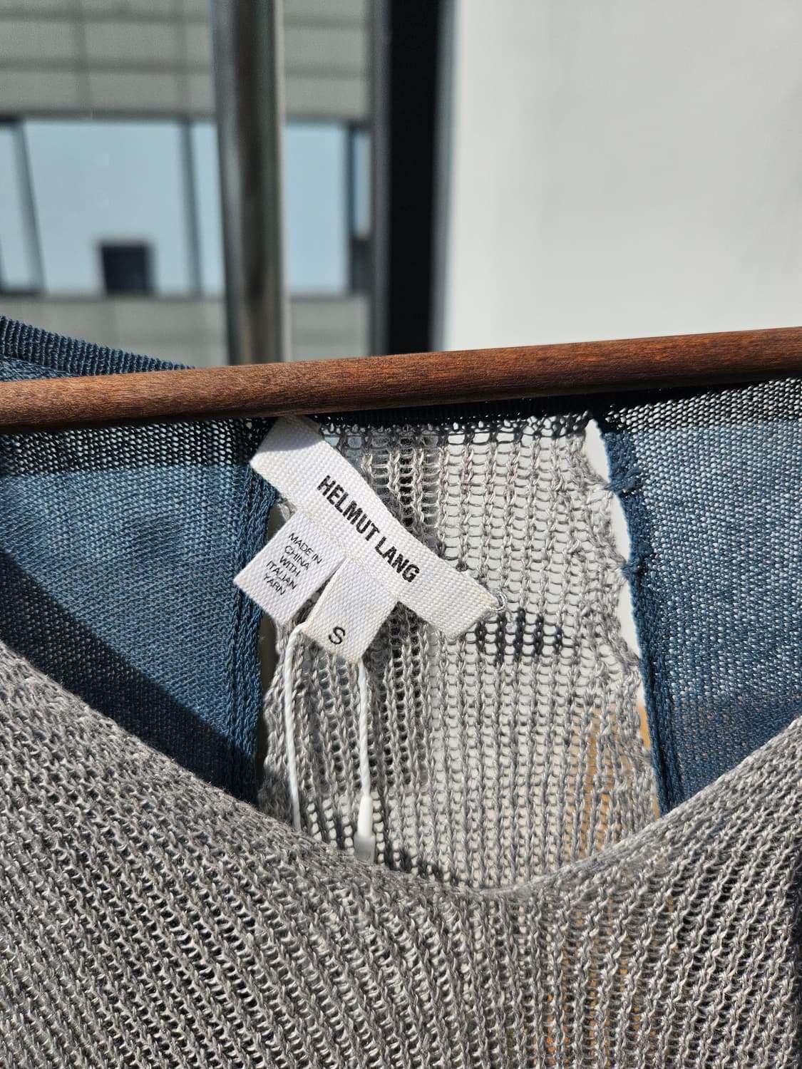 헬무트랭 시스루 니트 상품이미지3