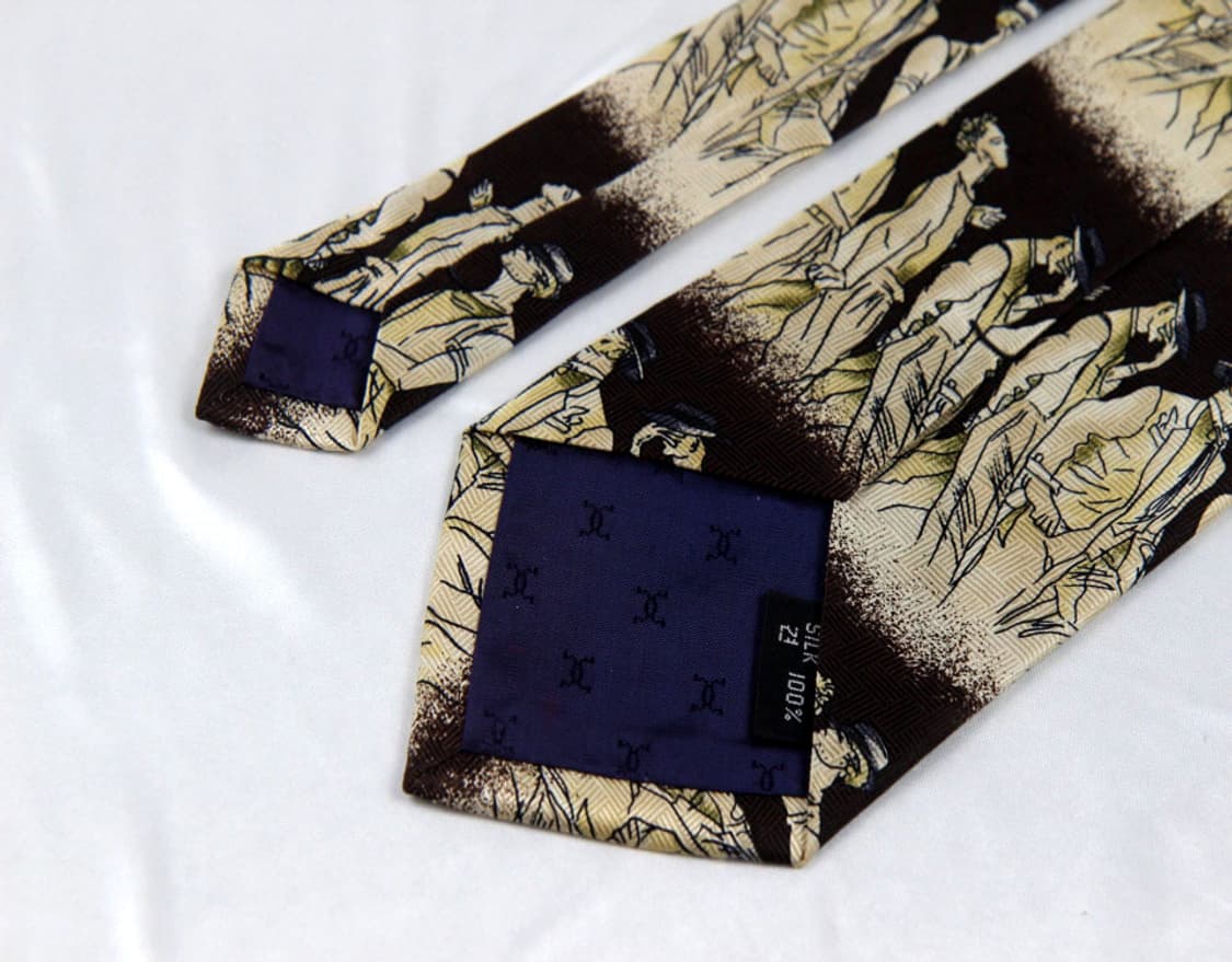 디올 9.2cm 미사용 S등급 클래식 남자 명품 넥타이 상품이미지4