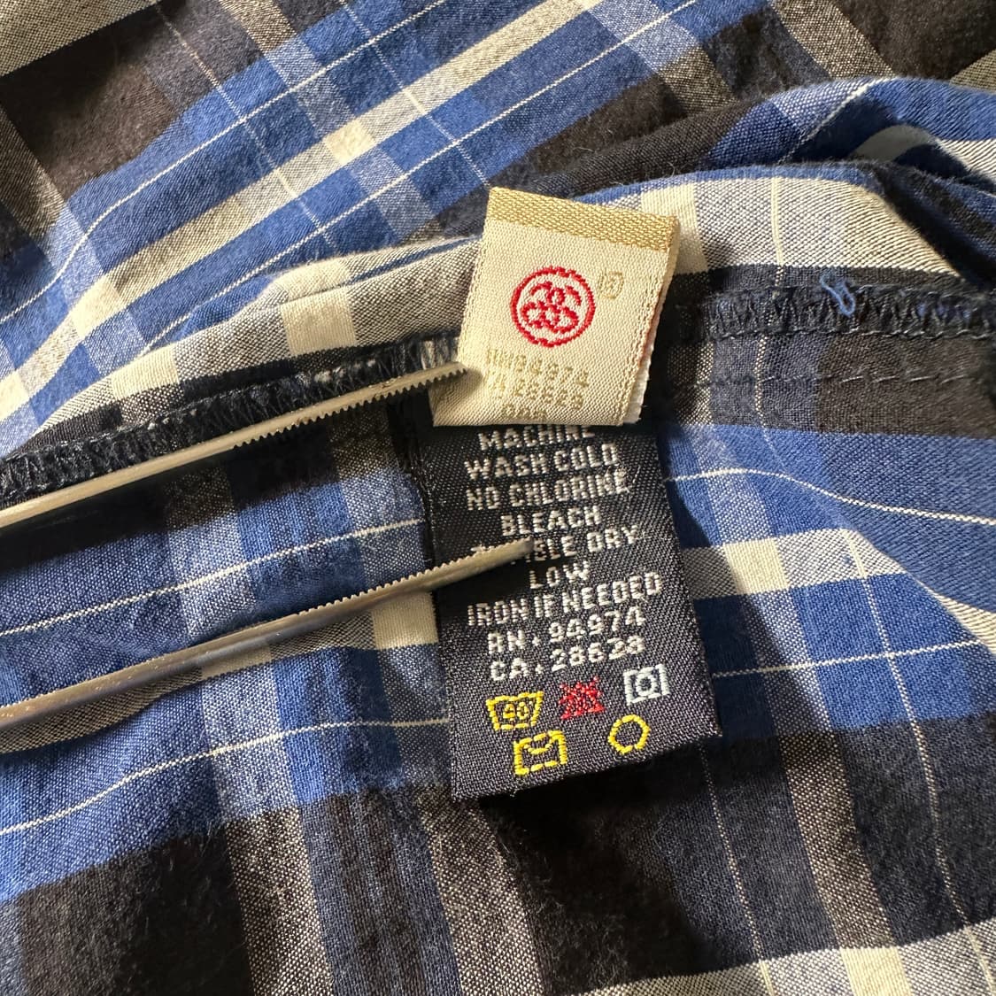 스투시 링크 반팔 체크 셔츠 상품이미지6