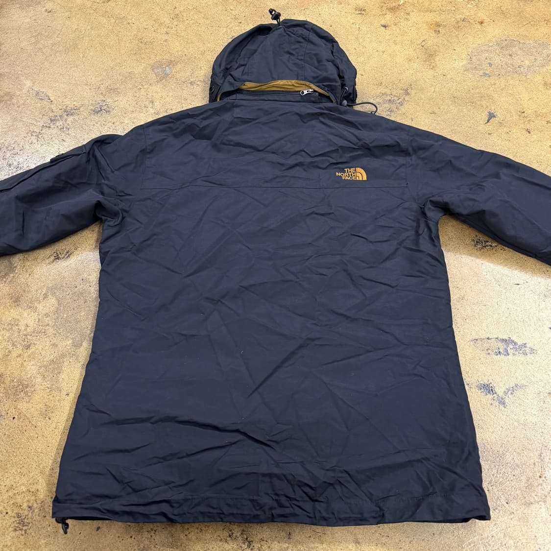[정품/95] 노스페이스 네이비 후드 야상 점퍼 b15 상품이미지4