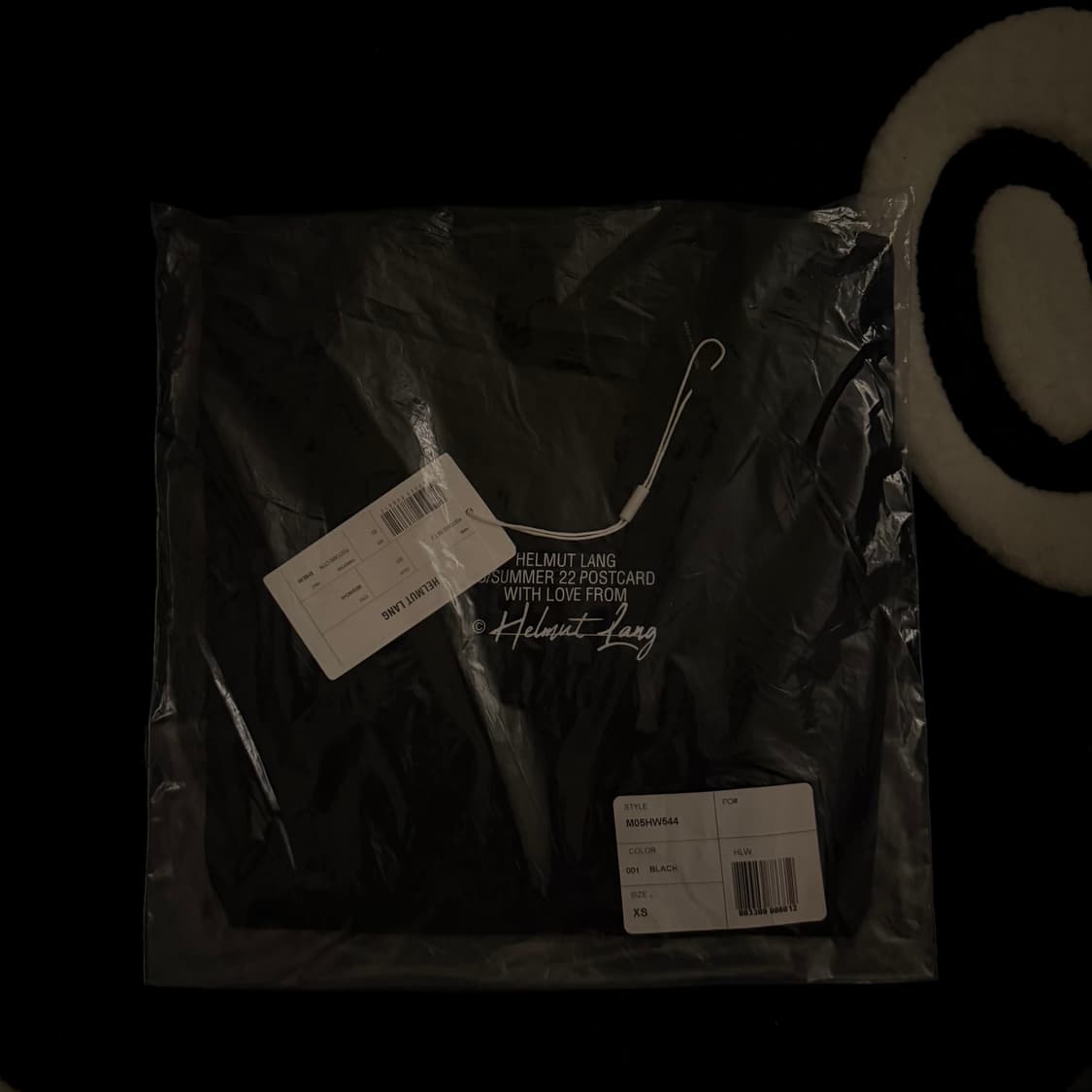 (XS) 헬무트랭 postcard 베이비 티셔츠 여성 (새상품) 상품이미지7