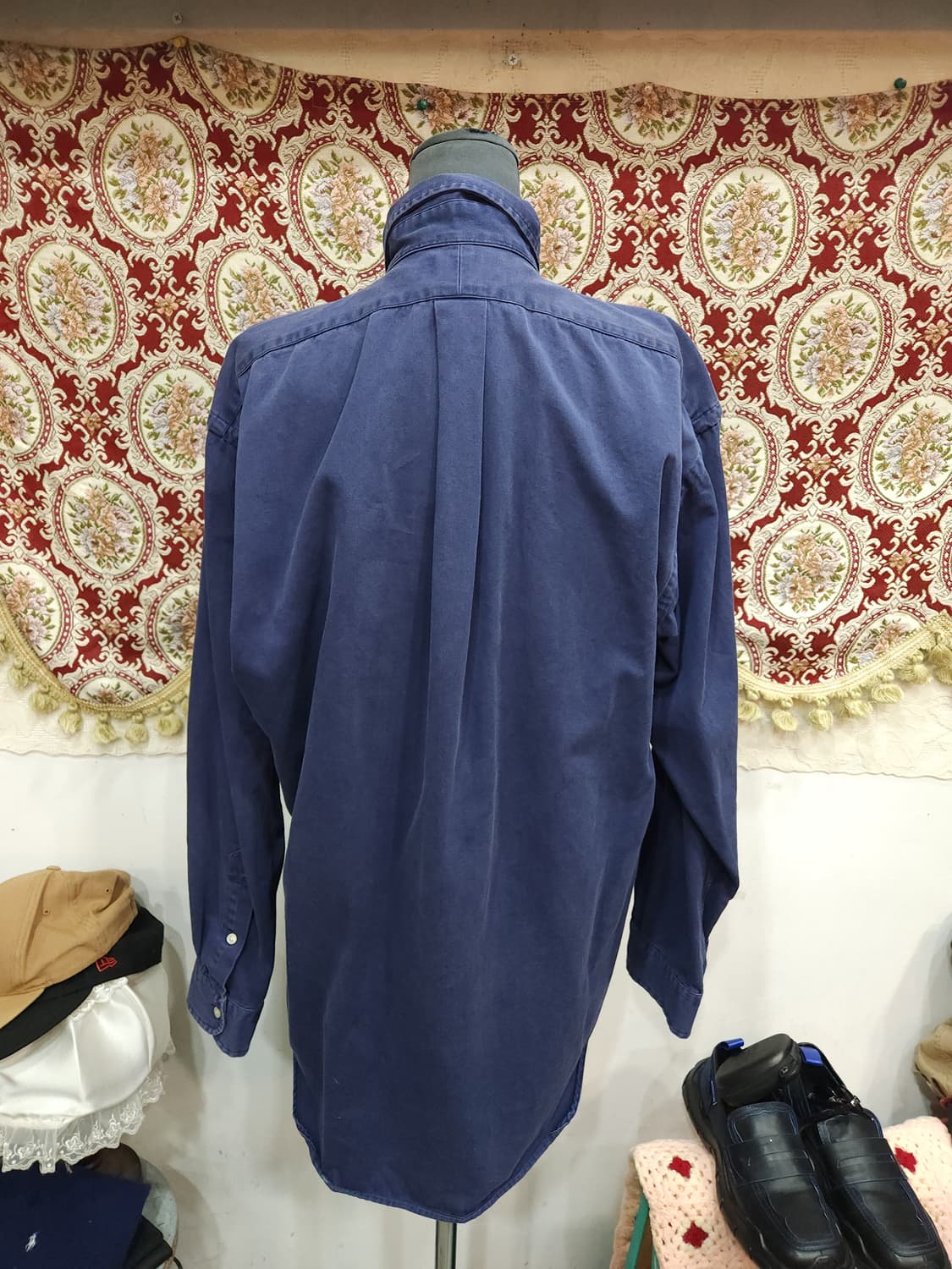  폴로 랄프로렌 네이비 옥스포드 셔츠
​
 상품이미지5