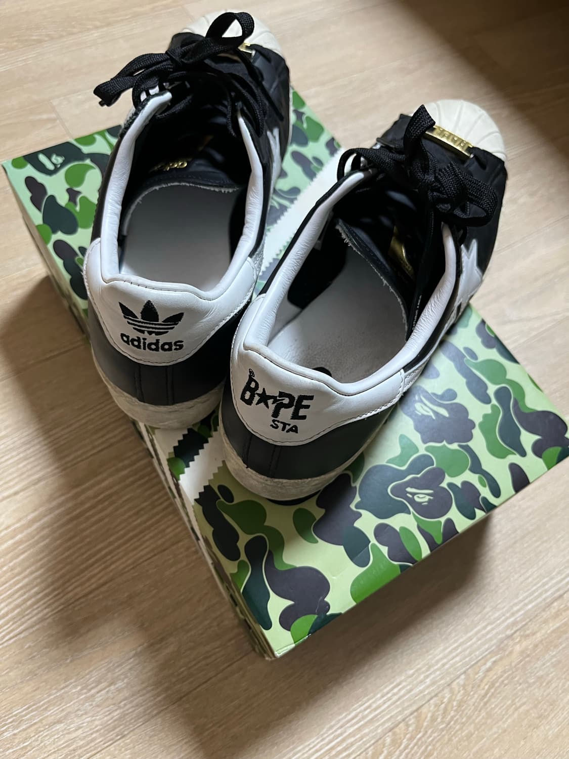 아디다스 x 베이프 슈퍼스타 250 상품이미지4