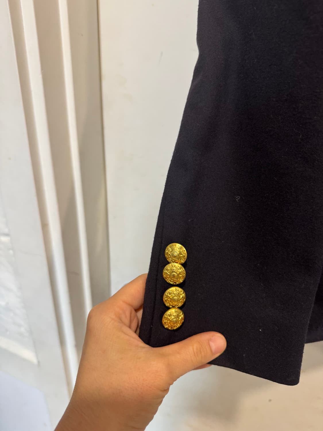 폴로랄프로렌 금장 단추 자수 블레이저 상품이미지5