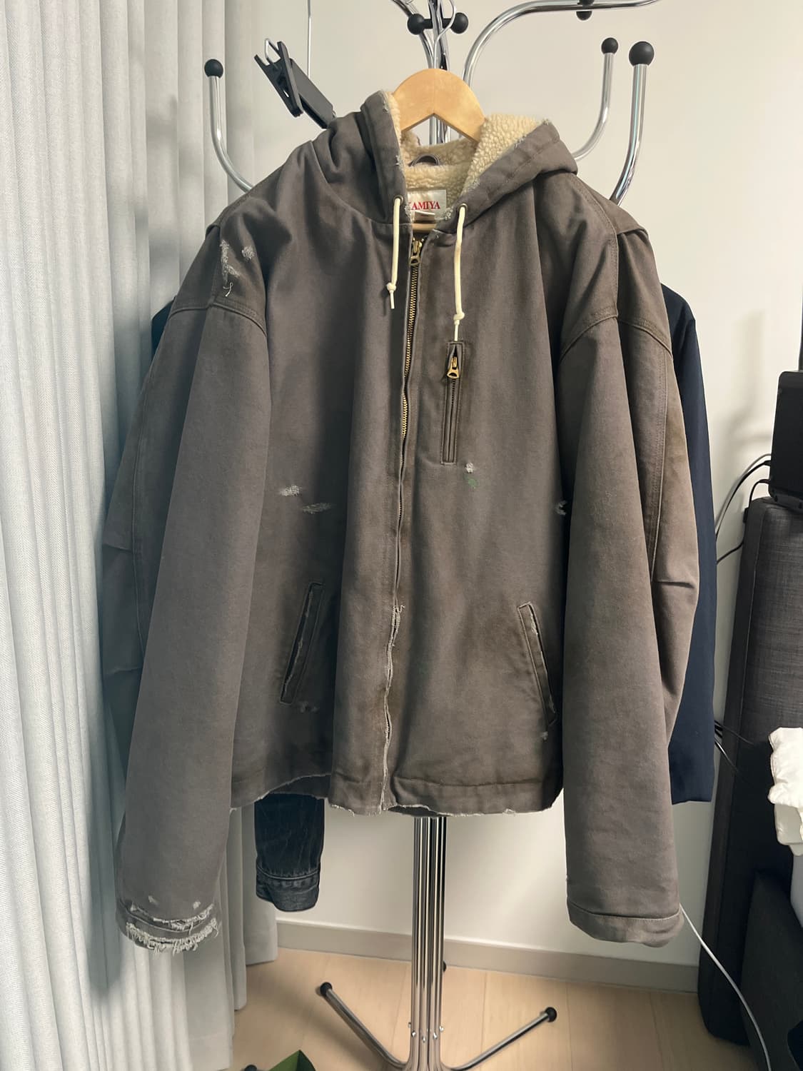 카미야 덕 보로 자켓 S 상품이미지2