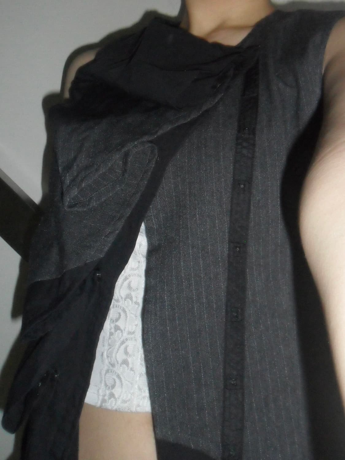 vintage shirring sleeveless 상품이미지3
