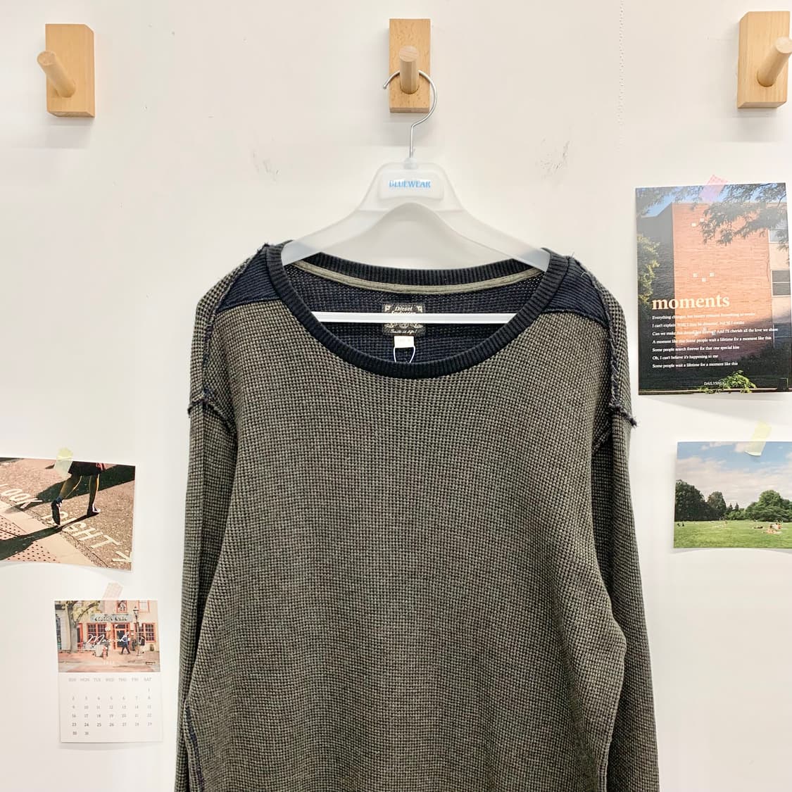 DIESEL 디젤 골지 롱슬리브  상품이미지2