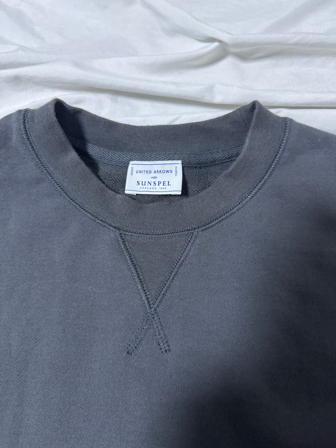 United arrows sunspel 반팔 스웨트셔츠 상품이미지3