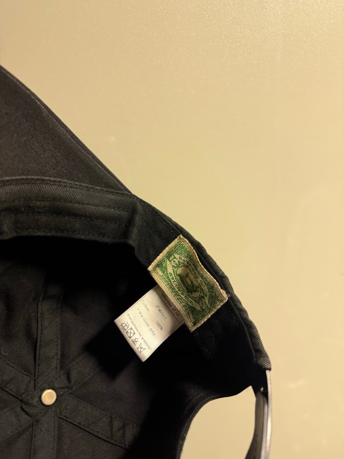 STU 패치 볼캡 모자 블랙 상품이미지4