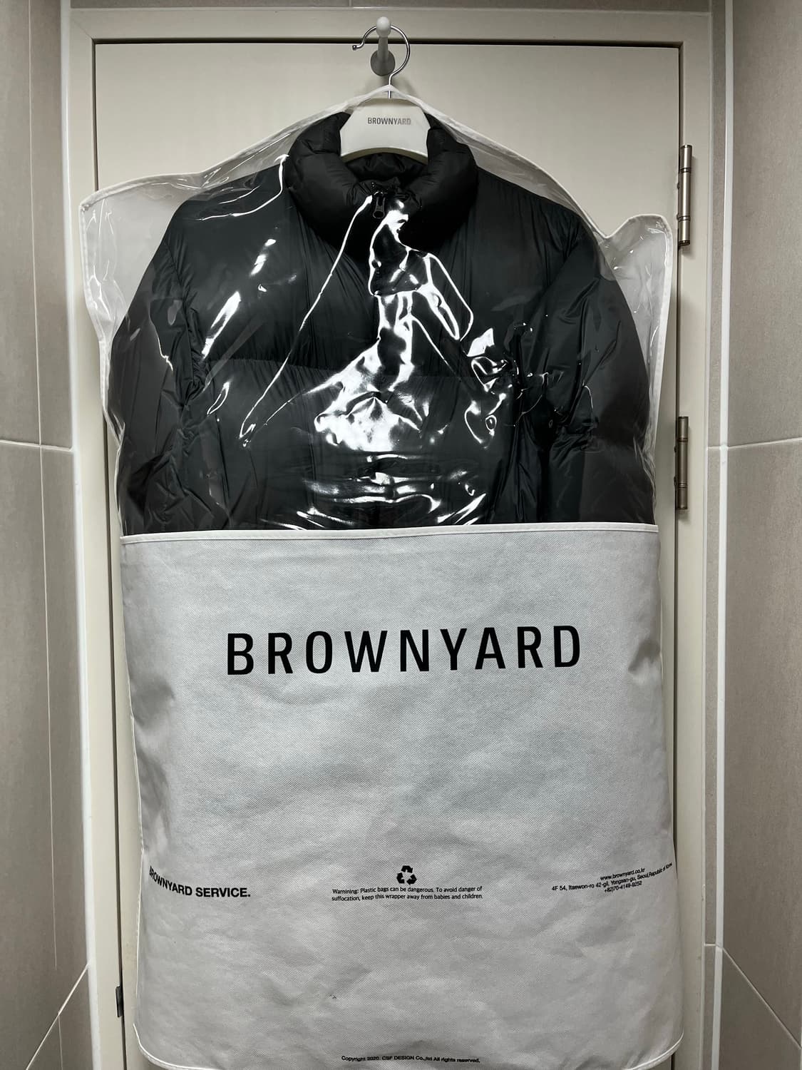 브라운야드 에베레스트 구스 다운 차콜 4 상품이미지5