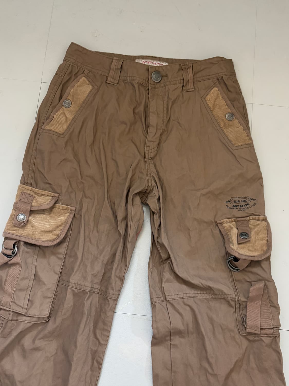 • Bang Bang Brown Multi-Pocket Cargo Pan 상품이미지2