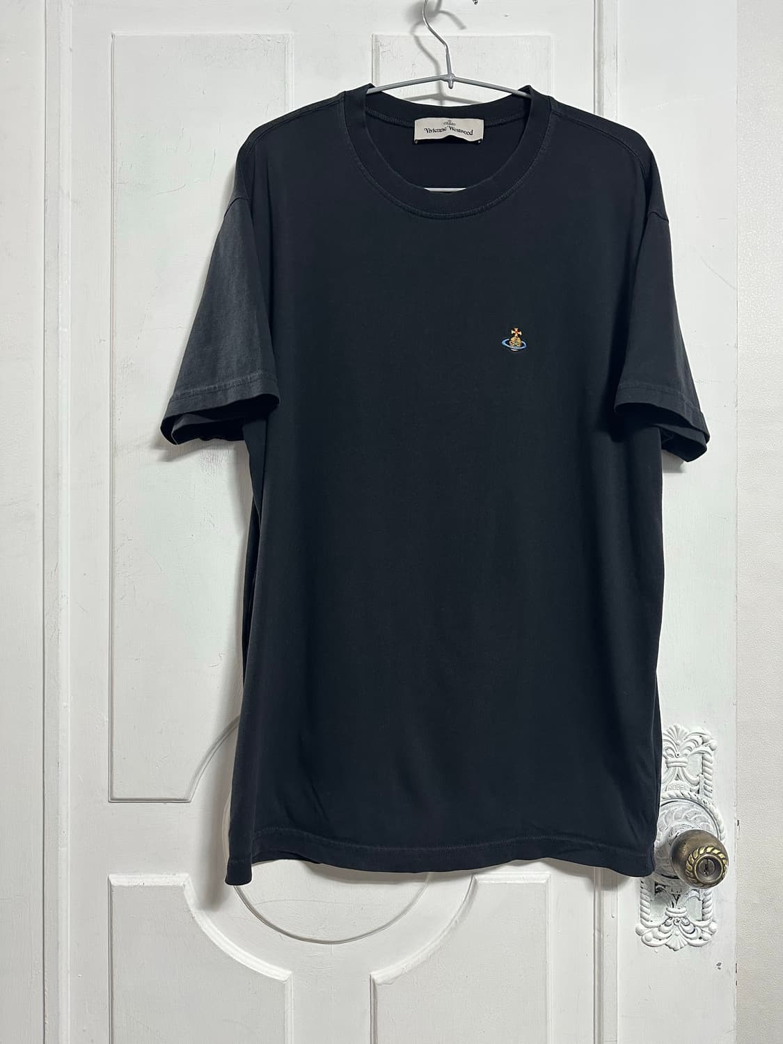 비비안웨스트우드 로고 반팔티 상품이미지1