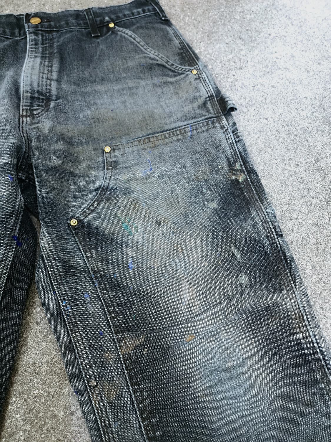 USA MADE 칼하트 더블니 34 X 30 상품이미지4