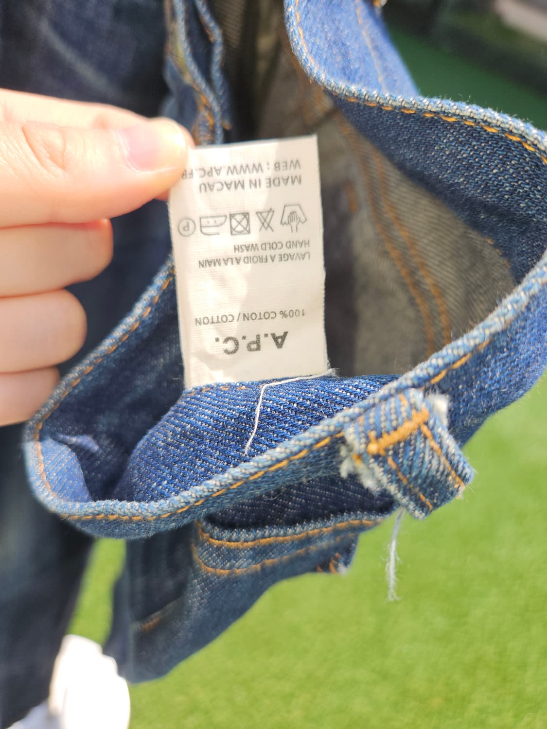 아페쎄 데님 팬츠 상품이미지6