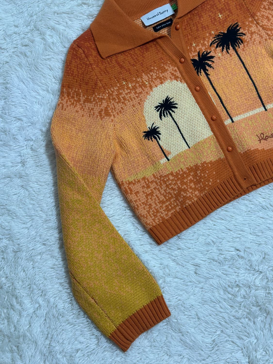 House of Sunny 야자수 니트 가디건 M 상품이미지3