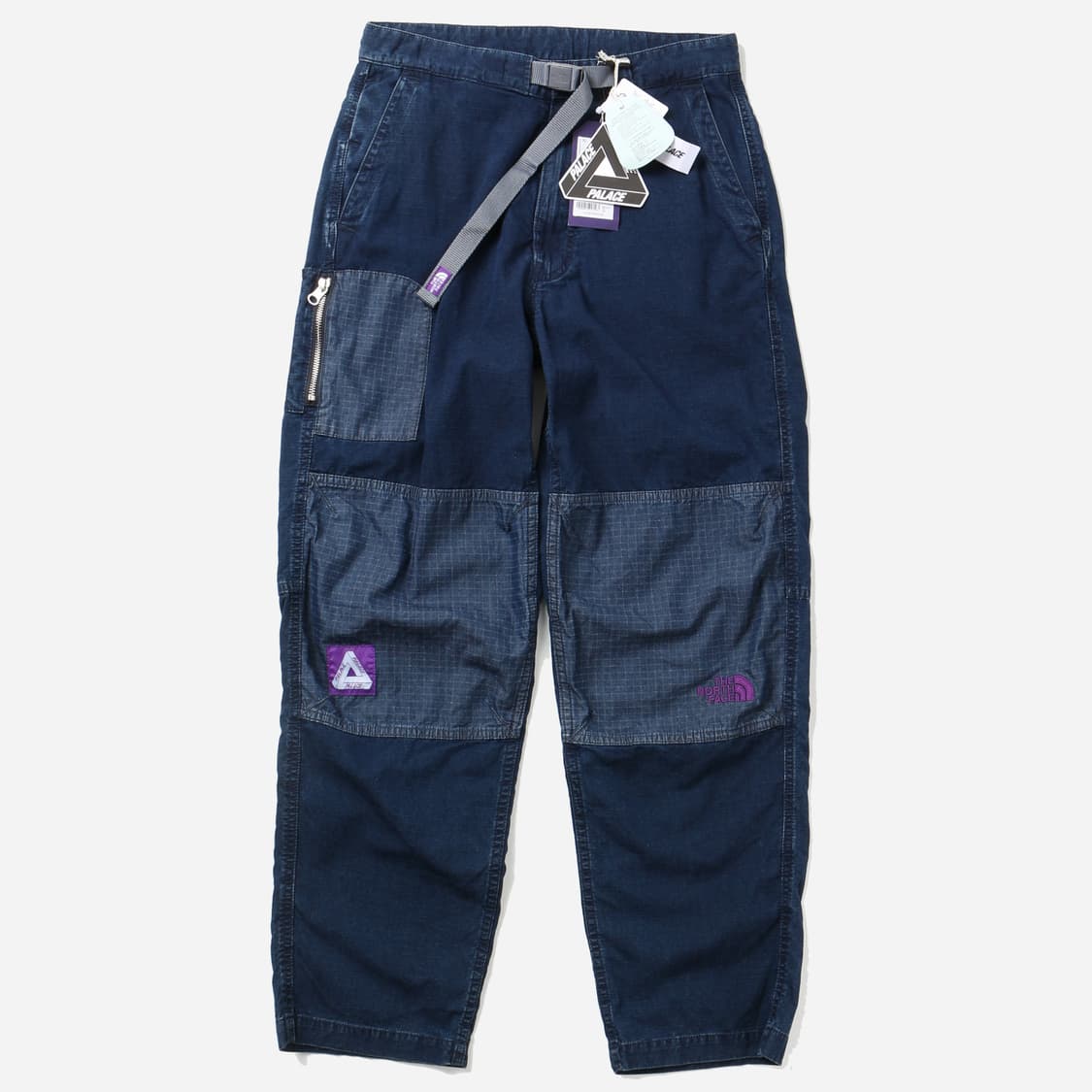 노스페이스 퍼플라벨x팔라스 인디고 립스탑 마운틴윈드팬ㅊ 상품이미지2