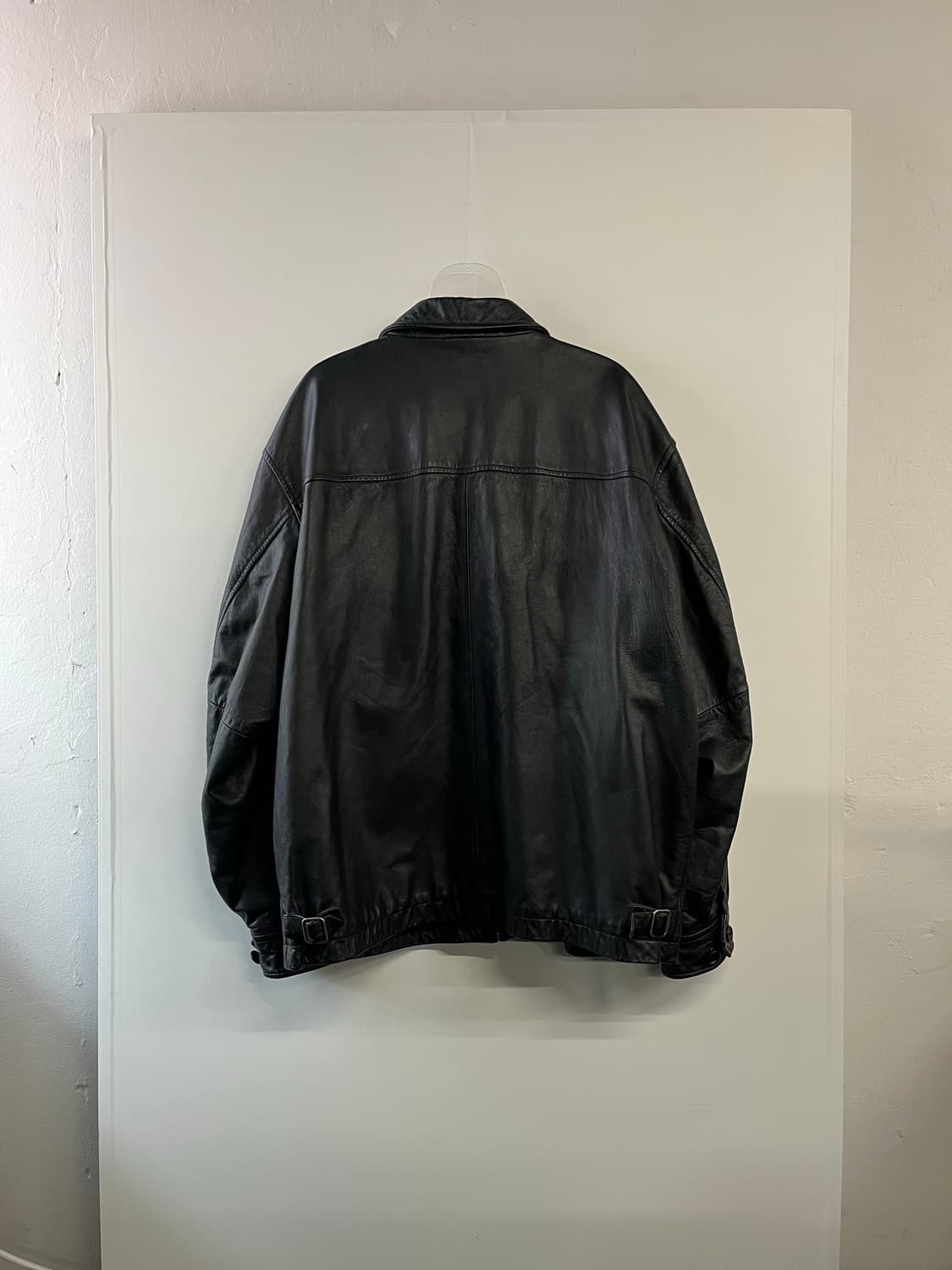 90s 올드갭 레더 자켓 상품이미지3