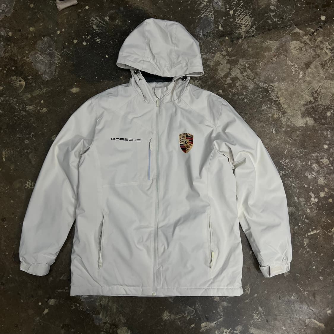 XL) 포르쉐 플리스 안감 바람막이 방풍 자켓 점퍼 상품이미지2