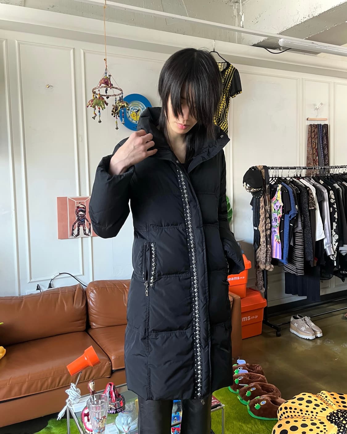 2000s John Galliano Studs Long Padding 상품이미지2