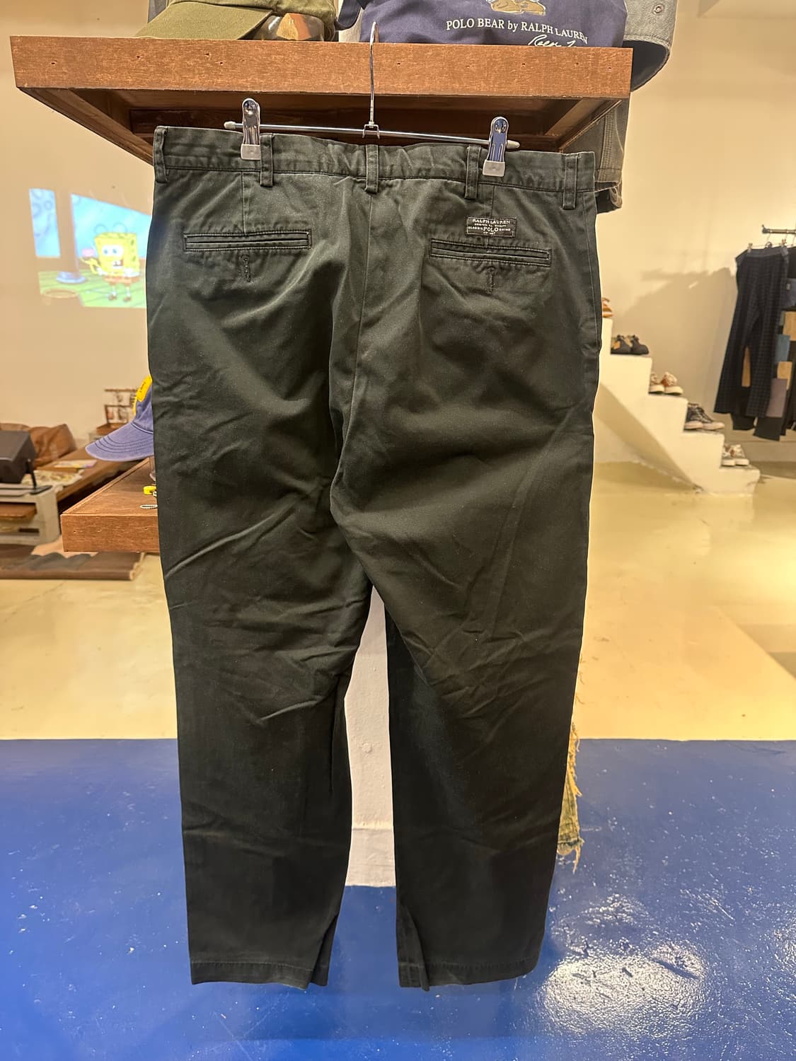 Prl폴로 랄프로렌 블랙 치노팬츠 상품이미지4