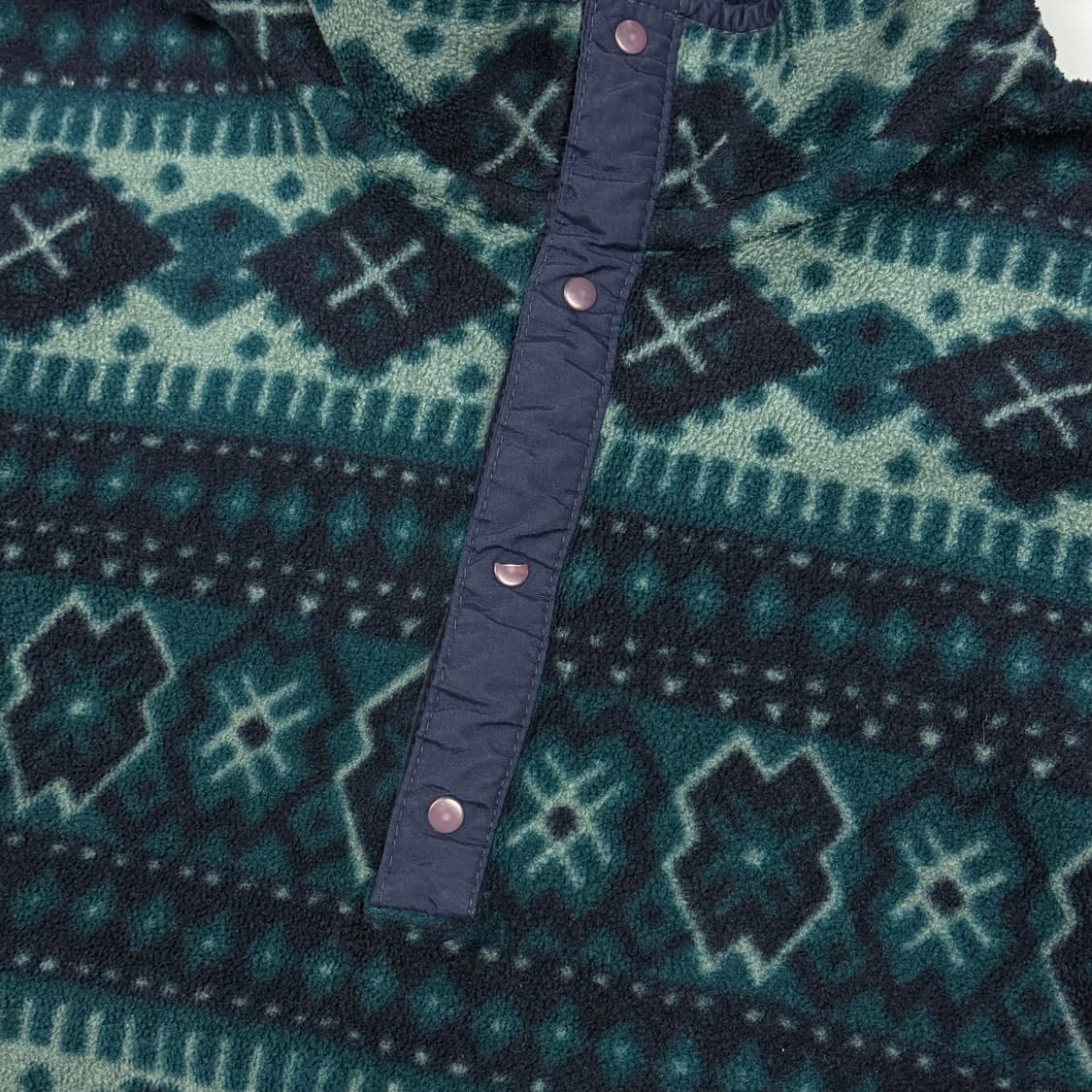 (107) 80s 엘엘빈 아즈텍 플리스 풀오버 상품이미지6