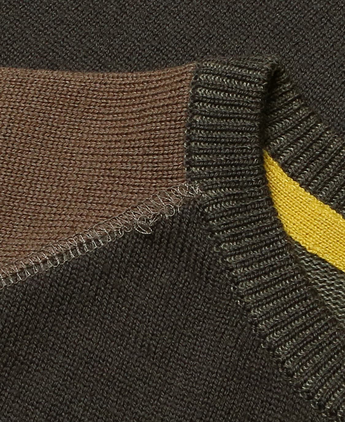 유나이티드 애로우즈 [United Arrows] 배색 니트 크루넥 티셔츠 상품이미지6