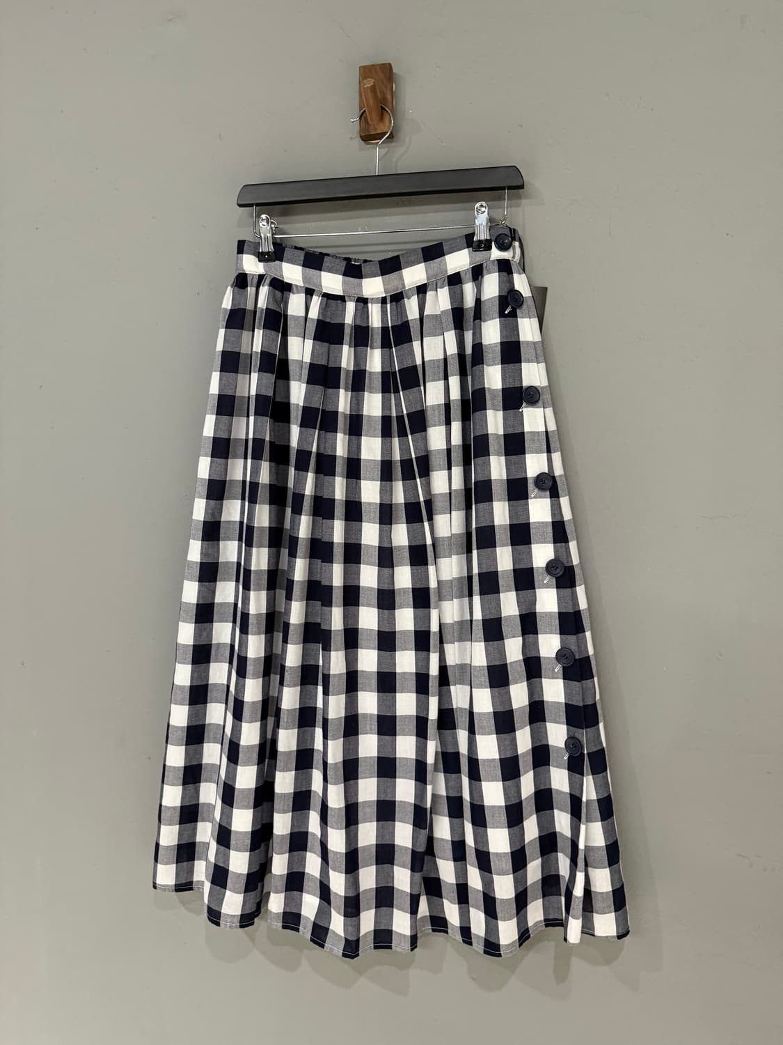 button point check pattern long sk 상품이미지5