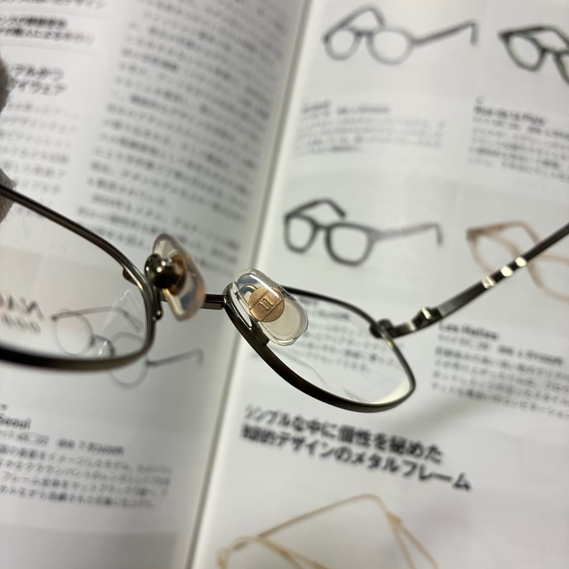 NAGOMI 나고미 티타늄 엔틱골드 일본 안경 상품이미지7