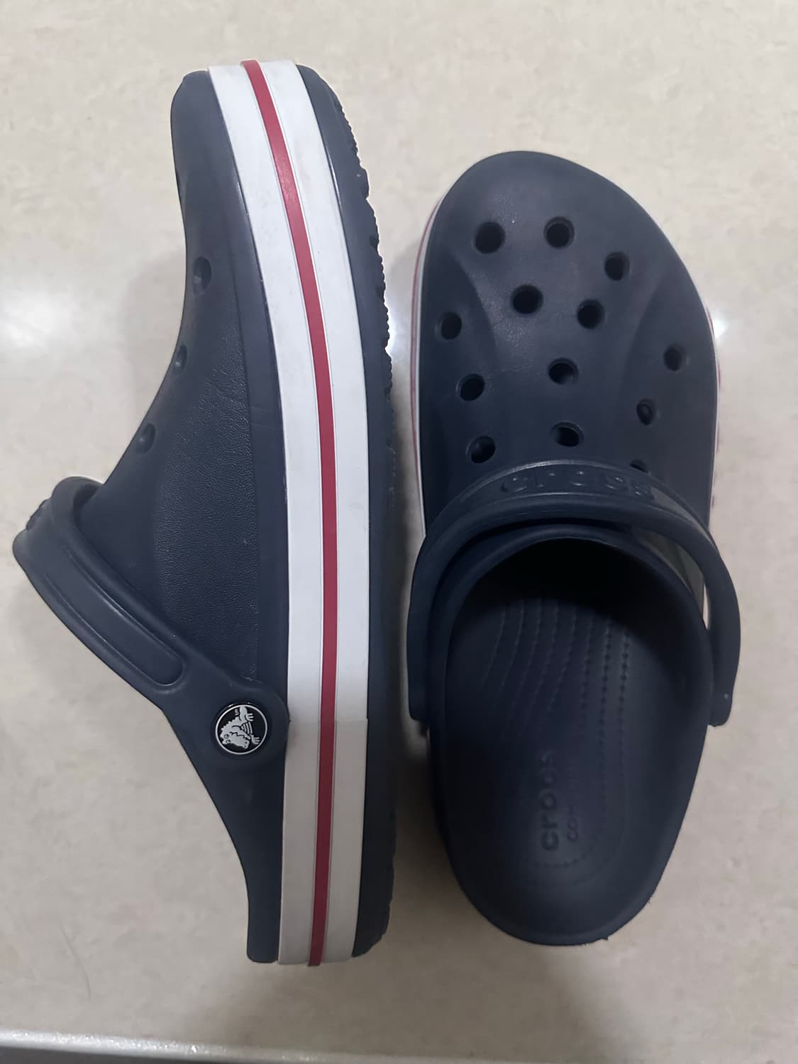 크록스 바야 밴드 클로그 네이비 상품이미지2