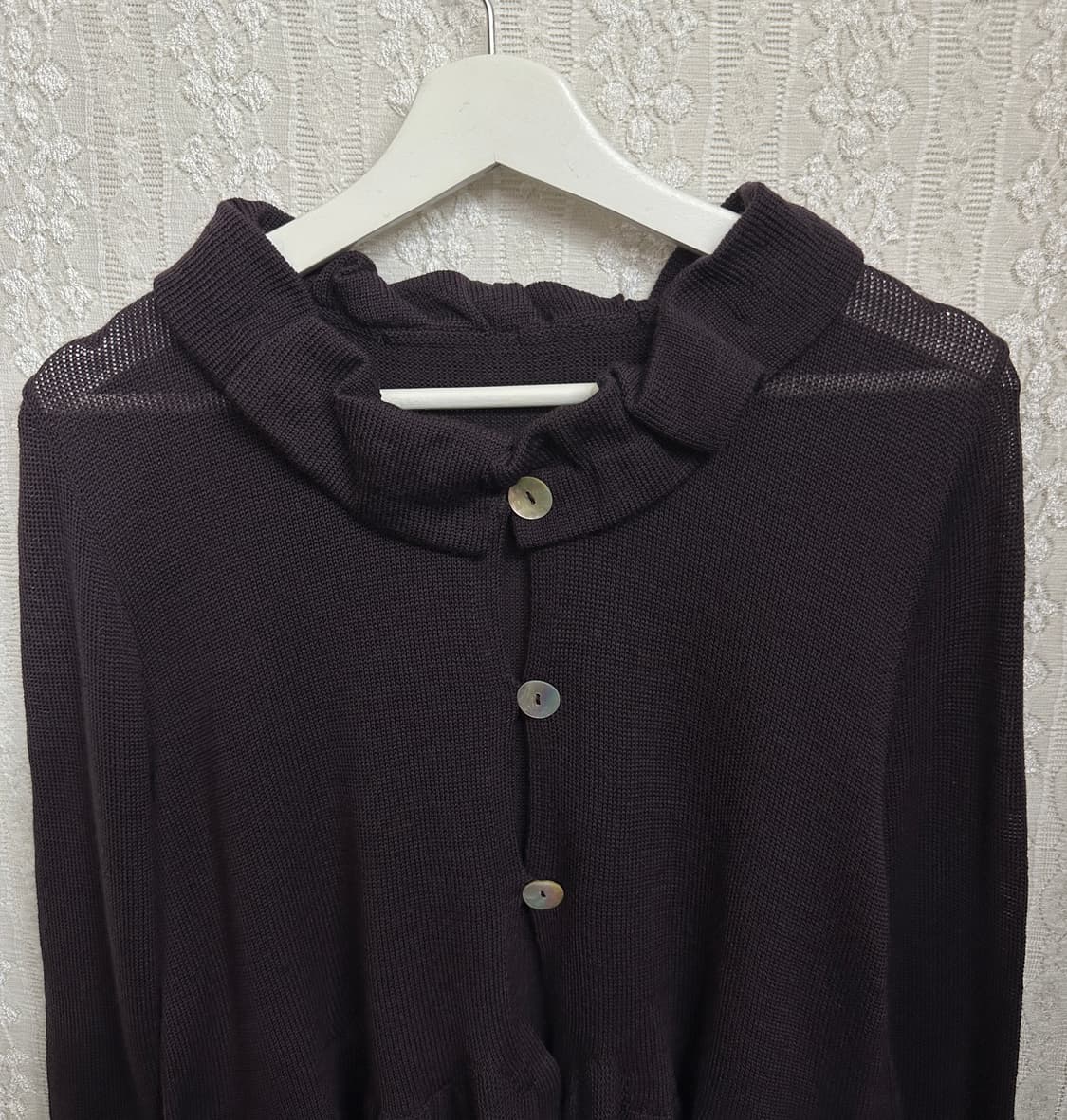 gipsy blue 러플 가디건 상품이미지1