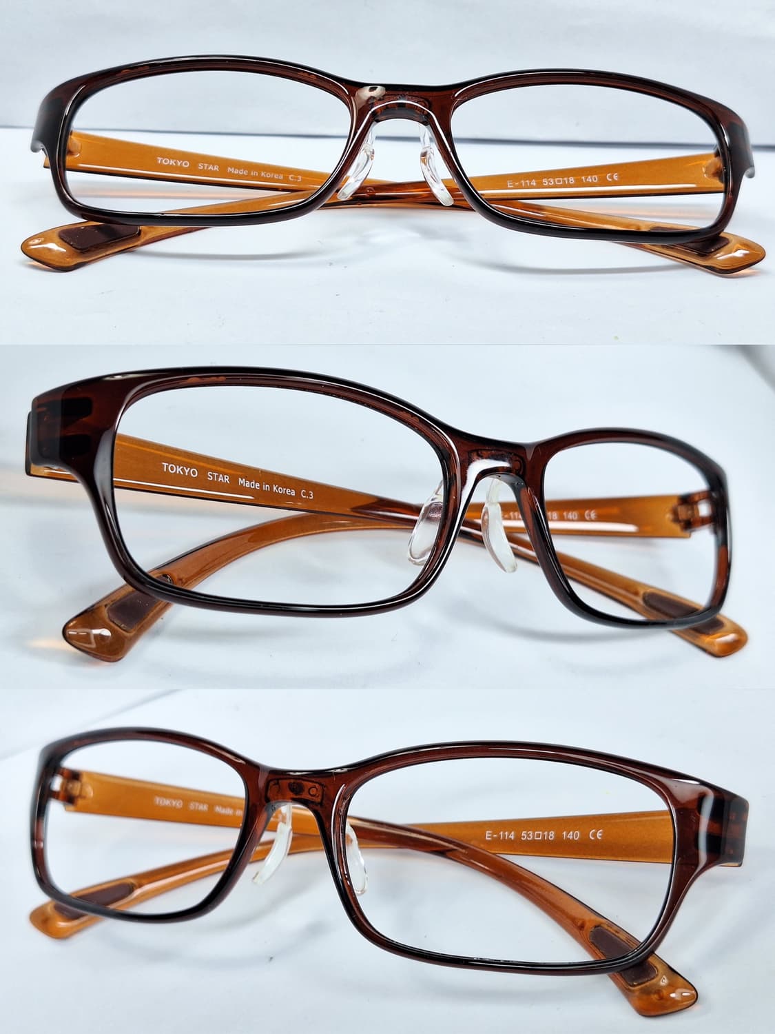 도쿄 스타 E-114 울템 웰링턴 초경량 7g 안경테 한국제조 일본수입 상품이미지6
