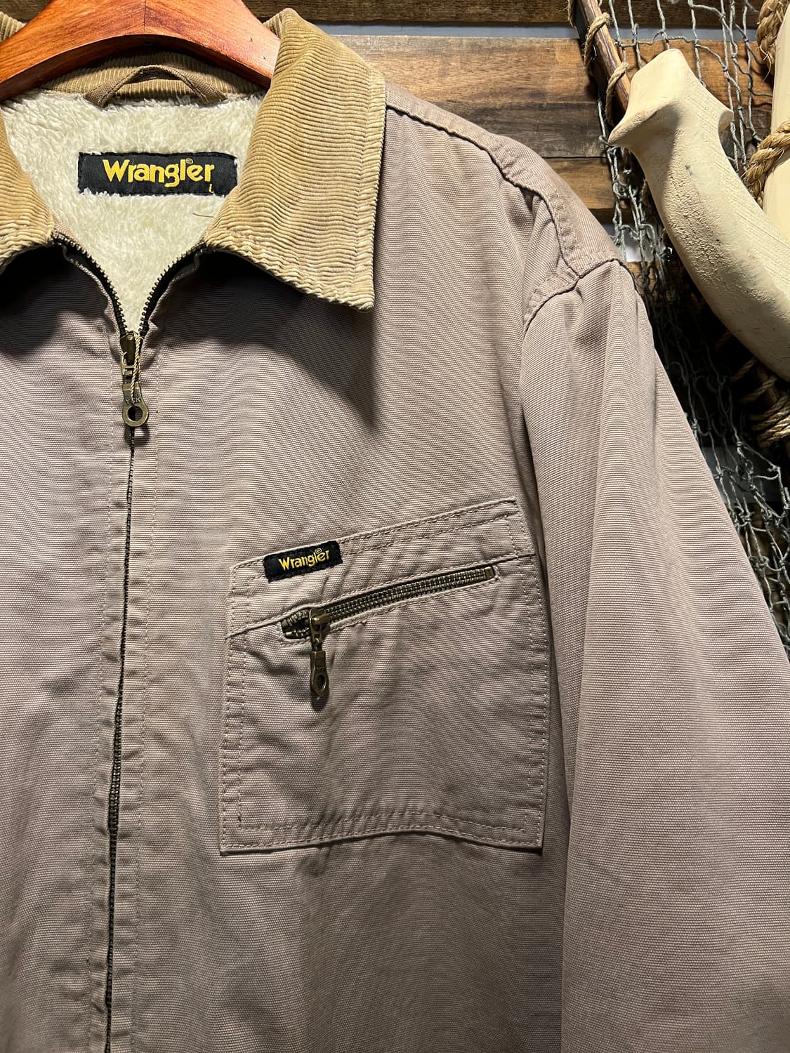 [L]Wrangler USA 랭글러 91-B 타입 쉐르파 워크자켓 상품이미지3