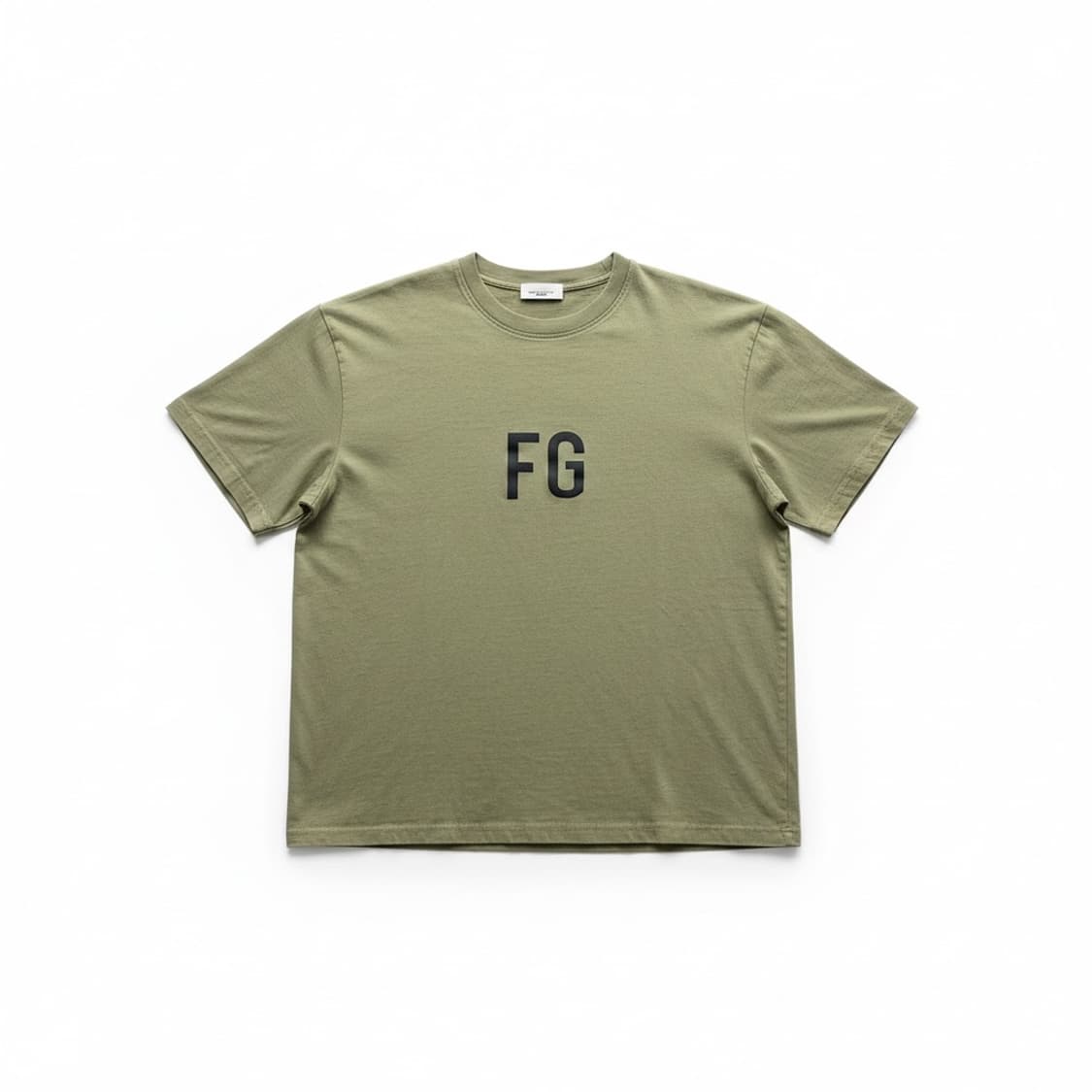 Fear of God FG 반팔 티셔츠 카키 상품이미지1