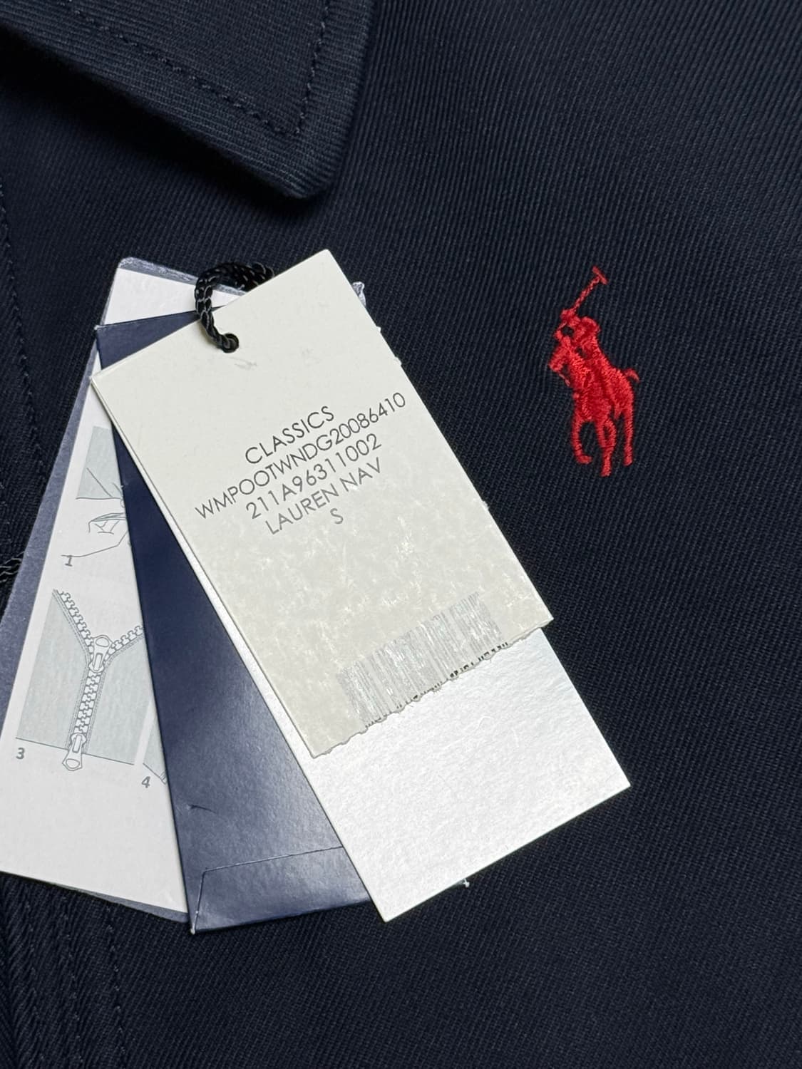 폴로 더블 페이스 코튼 재킷 (여성 신상/ 새상품) 상품이미지7