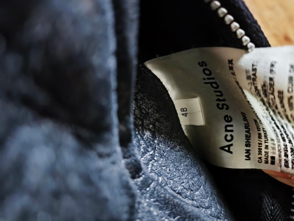 [48] 아크네 이안 무스탕 셰어링자켓 상품이미지4