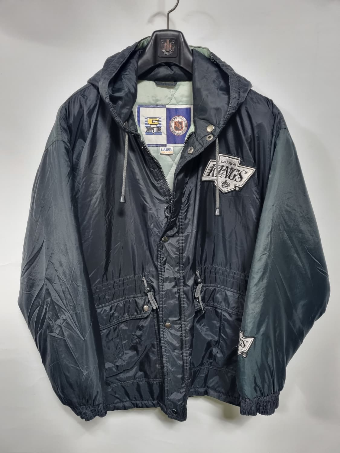 80~90's 빈티지 LA kings 코치 패딩 파카 빅사이즈 상품이미지1
