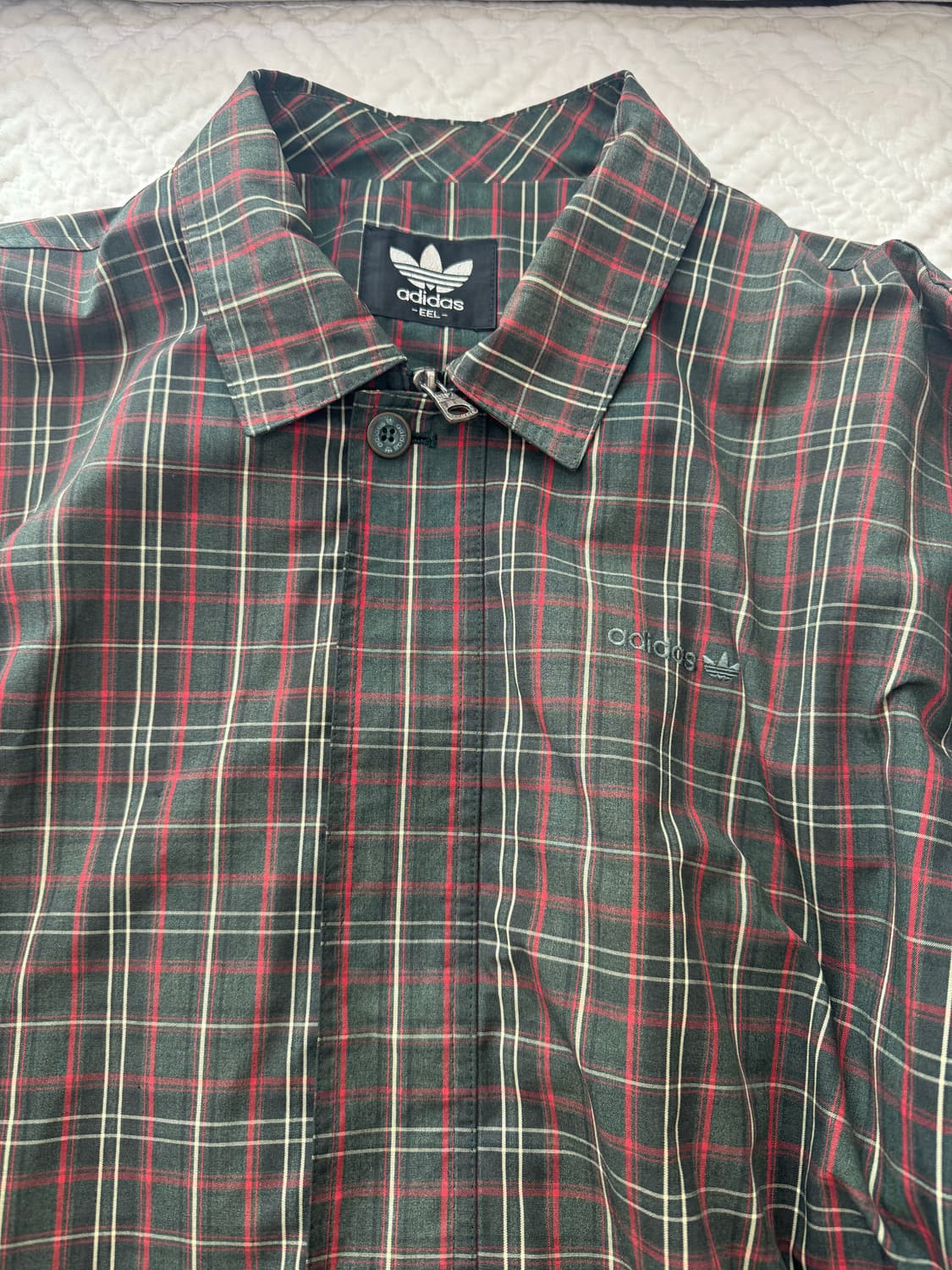 Adidas Checkered Windbreaker jacket 상품이미지4