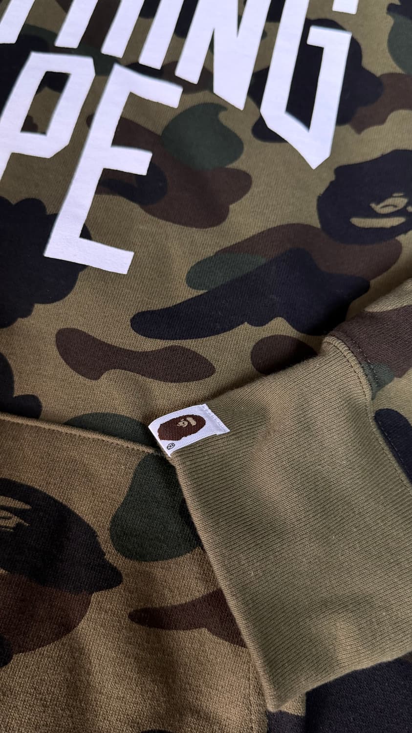 베이프 퍼스트 카모 풀오버 후디 2xl 상품이미지3